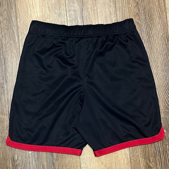Nike Air Jordan Jumpman Basketball Shorts Men's Small Drawstring Black/Red - Picture 5 of 9